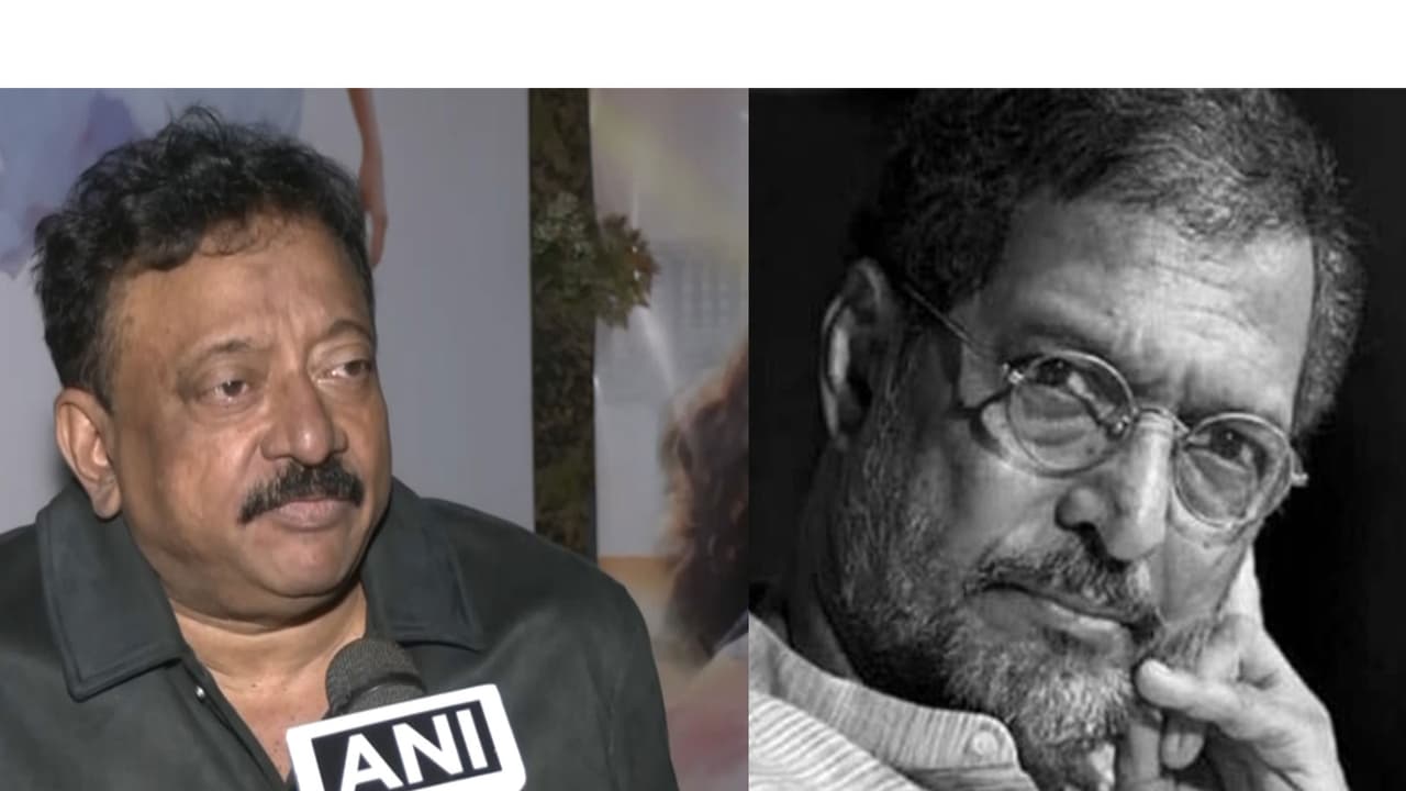 Ram Gopal Varma (L) Nana Patekar (R) (Photos/ANI/@Riteishd) Ram Gopal Varma (L) Nana Patekar (R) (Photos/ANI/@Riteishd)