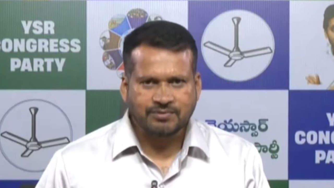 YSRCP ST Cell State president (Pain Tribes) Gunda Surendra (Photo:X/@YSRCParty) YSRCP ST Cell State president (Pain Tribes) Gunda Surendra (Photo:X/@YSRCParty)
