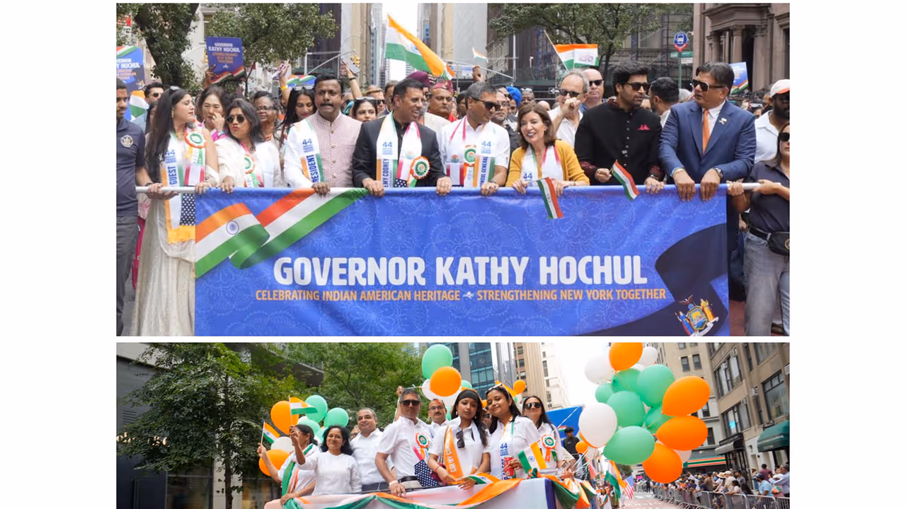 New York hosts vibrant India Day Parade for celebrating India's 80th Independence Day (Photo/X/@IndiainNewYork) New York hosts vibrant India Day Parade for celebrating India's 80th Independence Day (Photo/X/@IndiainNewYork)