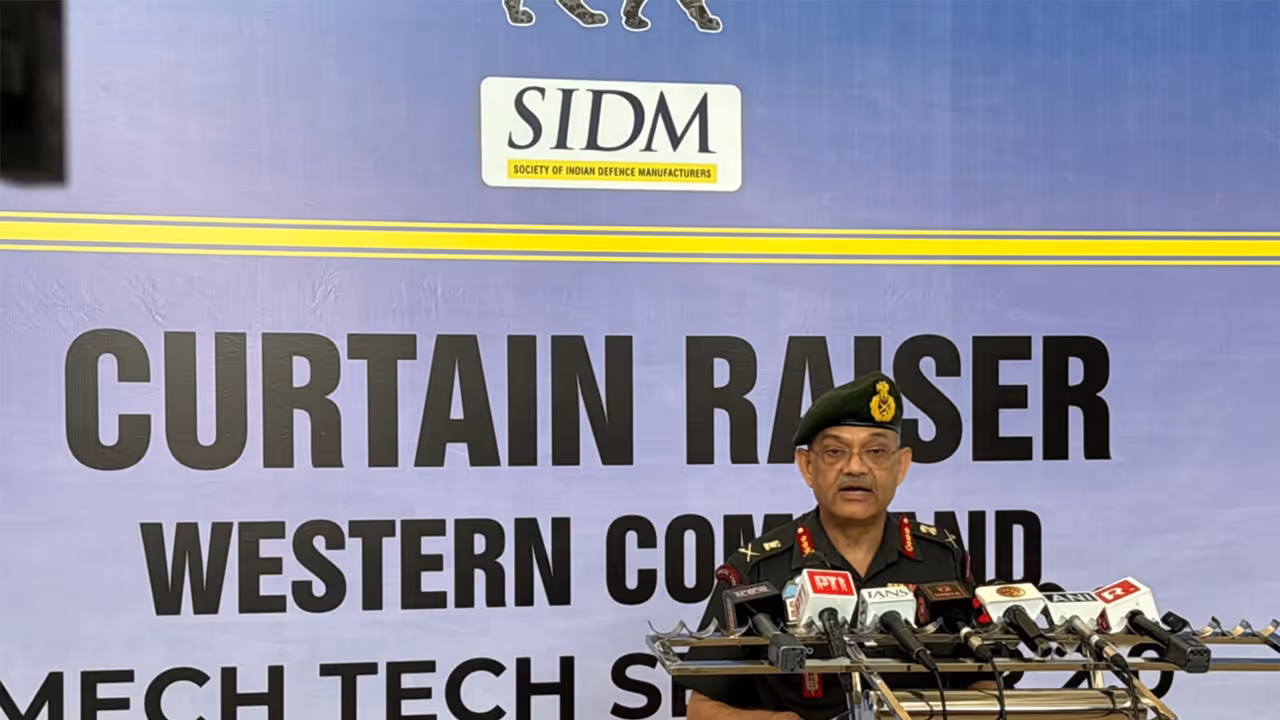 Lieutenant General Pushpendra Pal Singh, General Officer Commanding in Charge, Western Command (Photo/ANI) Lieutenant General Pushpendra Pal Singh, General Officer Commanding in Charge, Western Command (Photo/ANI)