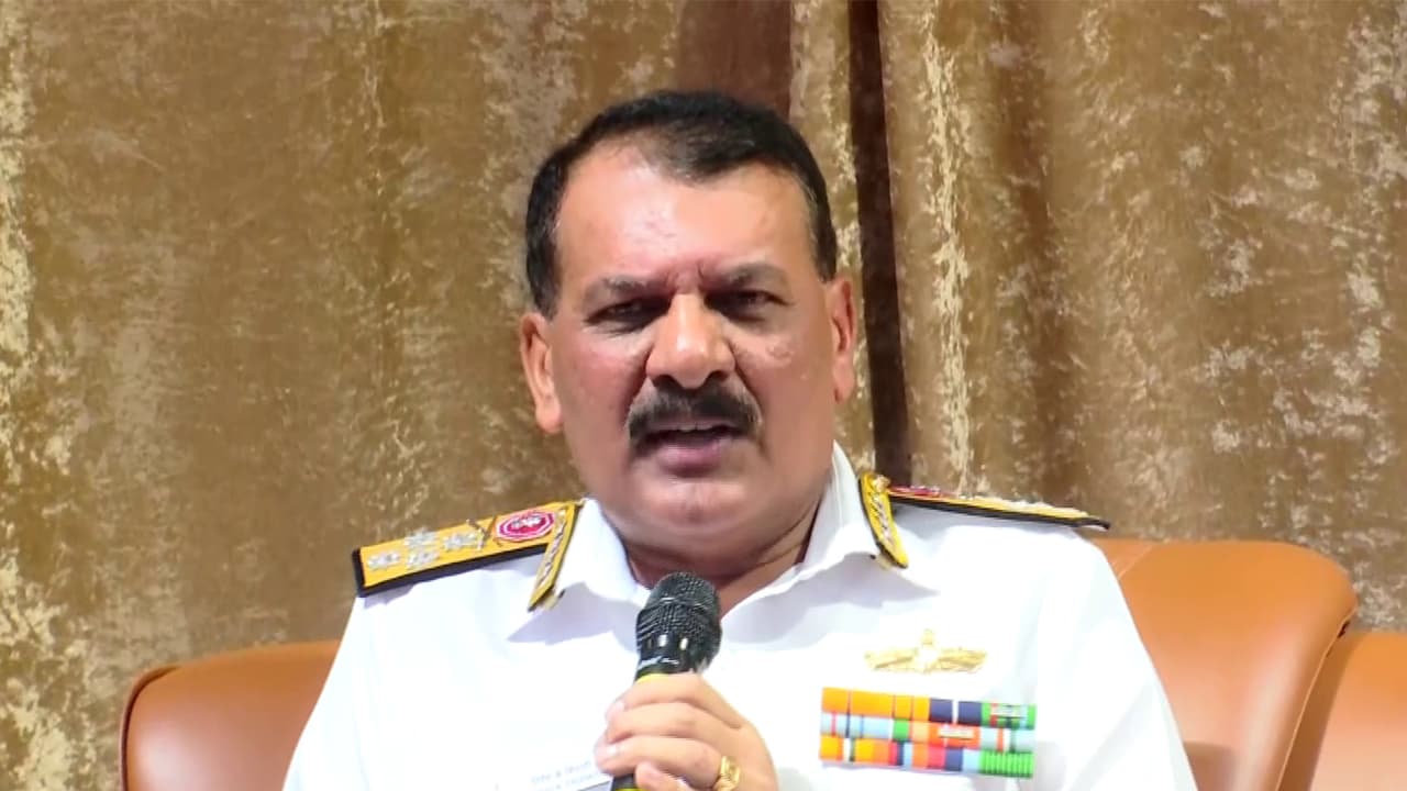 Chief of Naval Staff Admiral Dinesh K. Tripathi (Photo/ANI) Chief of Naval Staff Admiral Dinesh K. Tripathi (Photo/ANI)