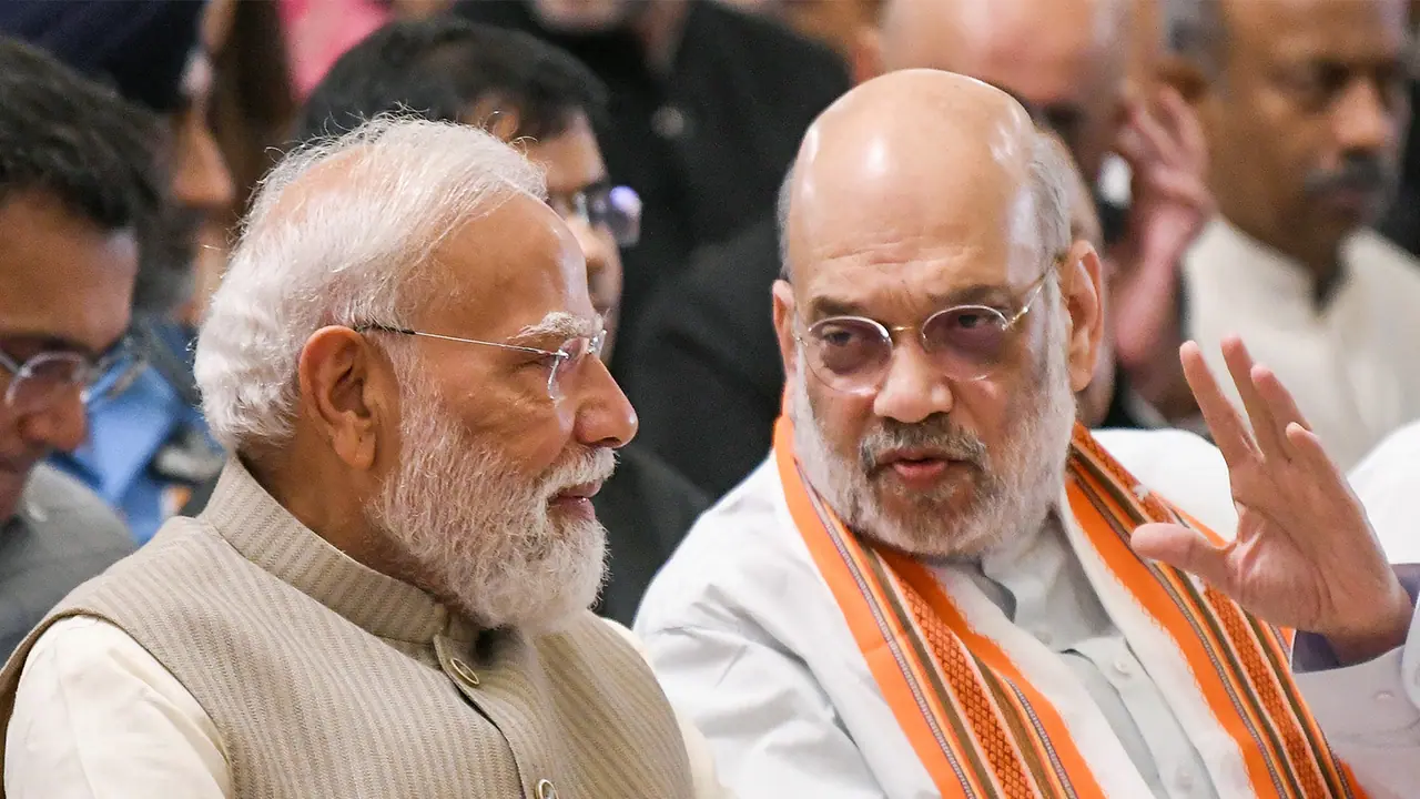 Union Home Minister Amit Shah with PM Modi (File photo/ANI) Union Home Minister Amit Shah with PM Modi (File photo/ANI)