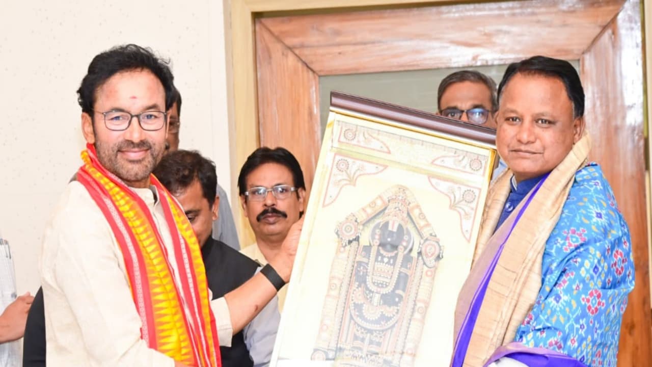 Odisha CM Mohan Charan Majhi and Union Minister G Kishan Reddy (Photo/Odisha Govt) Odisha CM Mohan Charan Majhi and Union Minister G Kishan Reddy (Photo/Odisha Govt)