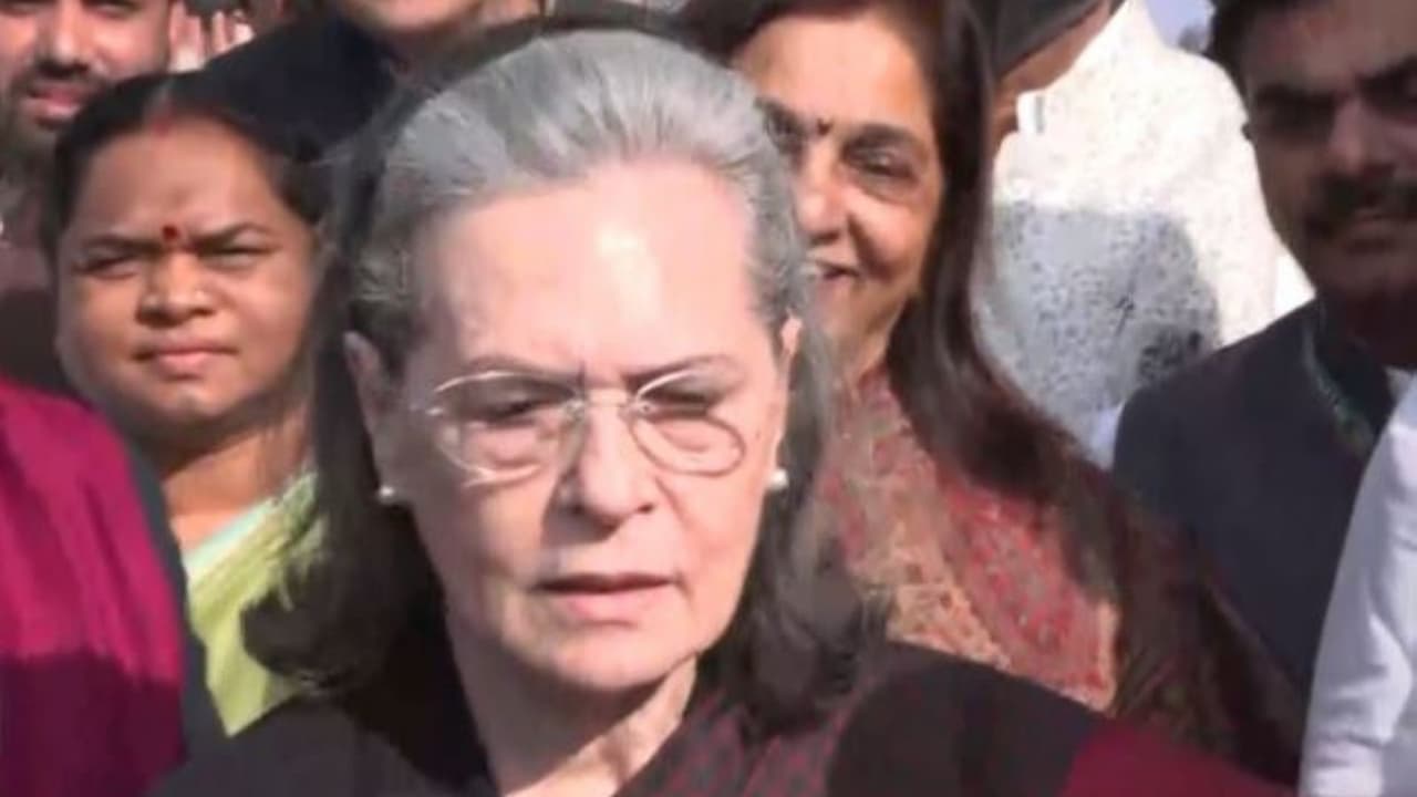Congress Parliamentary Party chairperson Sonia Gandhi (Photo/ANI) Congress Parliamentary Party chairperson Sonia Gandhi (Photo/ANI)