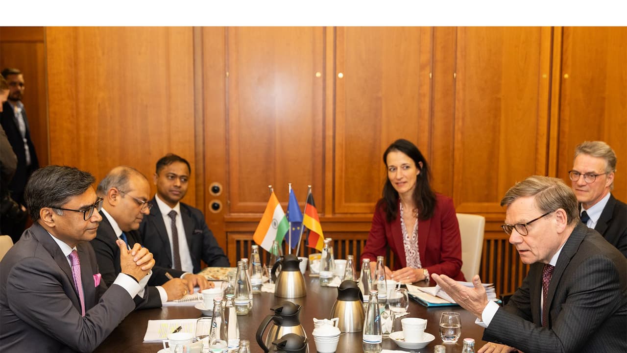 Foreign Secretary Vikram Misri meets German FM Johann Wadephul in Berlin to strengthen bilateral ties (Photo/Embassy of India in Berlin) Foreign Secretary Vikram Misri meets German FM Johann Wadephul in Berlin to strengthen bilateral ties (Photo/Embassy of India in Berlin)