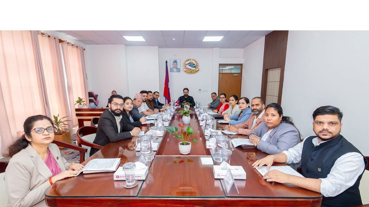 Nepal PM Balendra Shah holds cabinet meeting (Photo/Nepal PMO) Nepal PM Balendra Shah holds cabinet meeting (Photo/Nepal PMO)