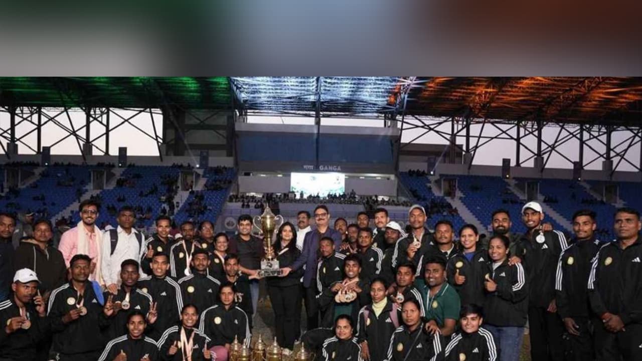 Chhattisgarh team winning the title (Photo: Chhattisgarh CMO) 