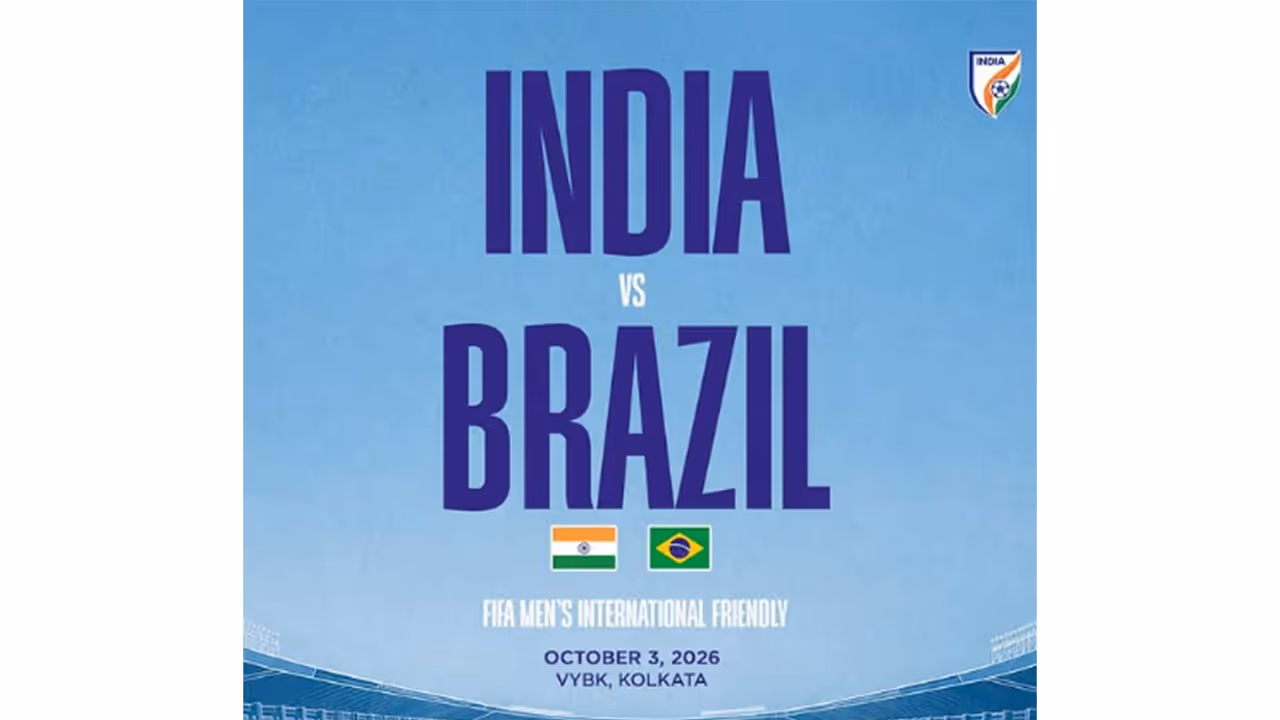 India to host Brazil in historic Kolkata friendly on October 3 (Photo: Instagram/indianfootball) India to host Brazil in historic Kolkata friendly on October 3 (Photo: Instagram/indianfootball)