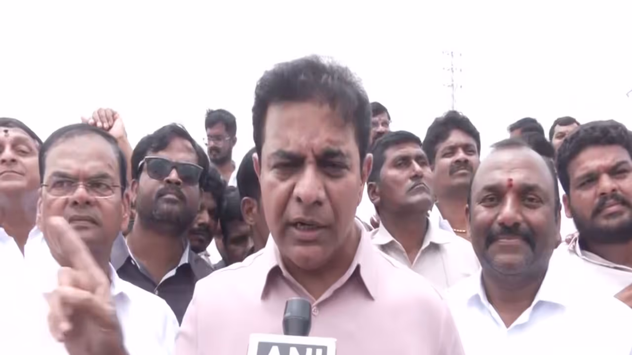 BRS working president KT Rama Rao (File Photo/ANI) BRS working president KT Rama Rao (File Photo/ANI)