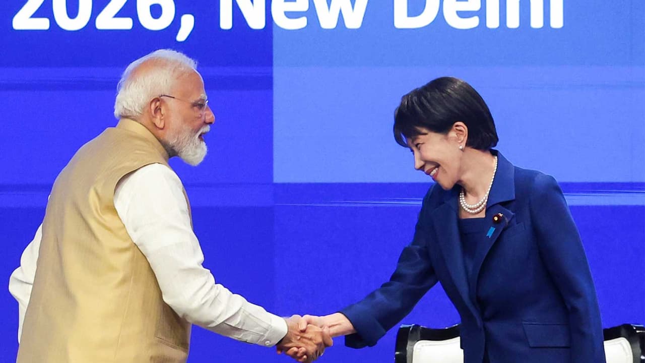 Prime Minister Narendra Modi with Japanese counterpart Sanae Takaichi (Photo/ANI) Prime Minister Narendra Modi with Japanese counterpart Sanae Takaichi (Photo/ANI)