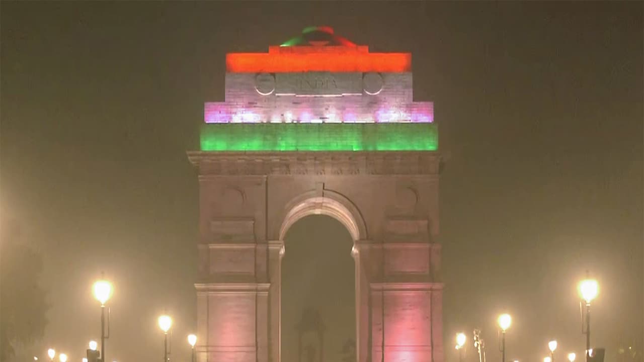 A view of Delhi's iconic India Gate (Photo/ANI) A view of Delhi's iconic India Gate (Photo/ANI)