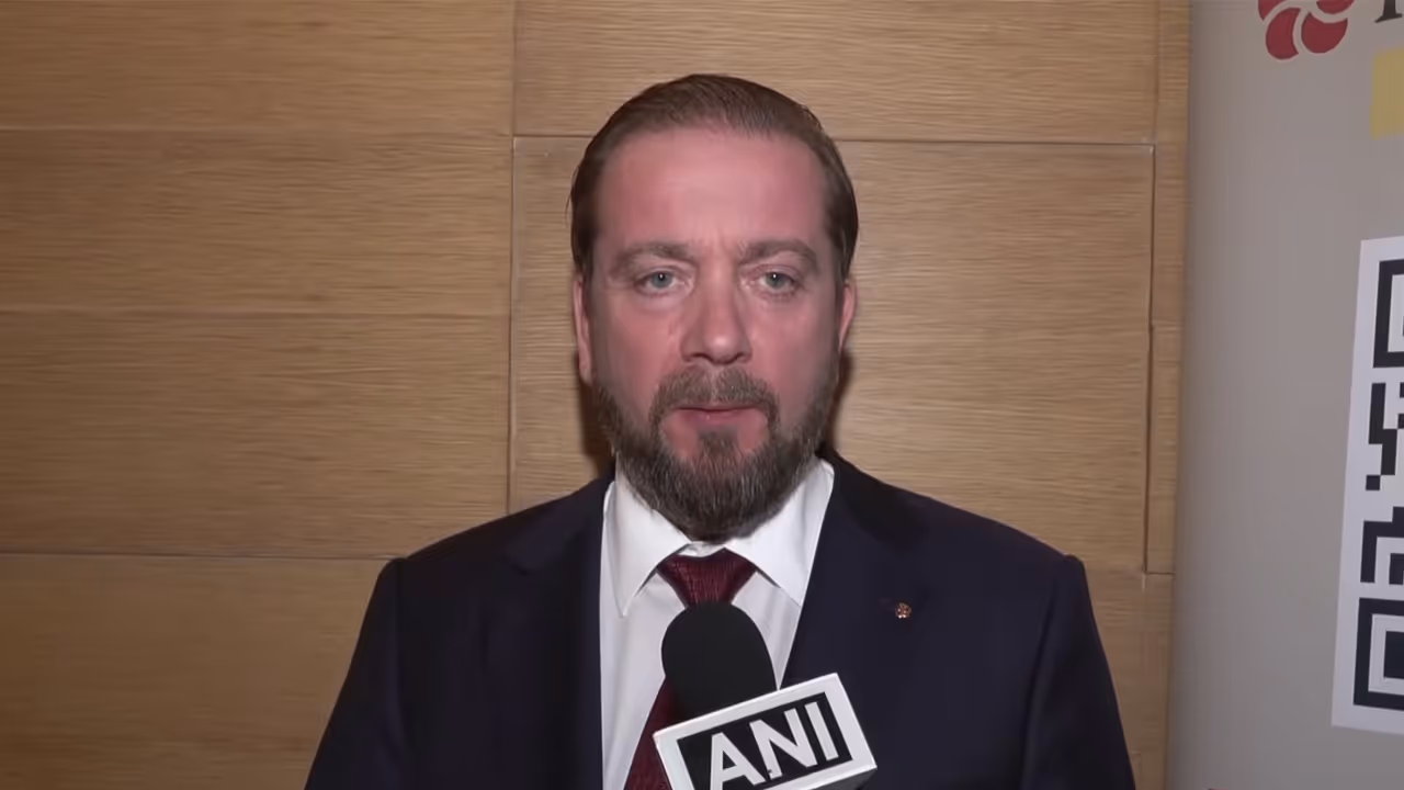 EO and Chairman of the Board of the Roscongress Foundation, which organises the India–Russia Business Forum, Alexander Stuglev (Photo/ANI)