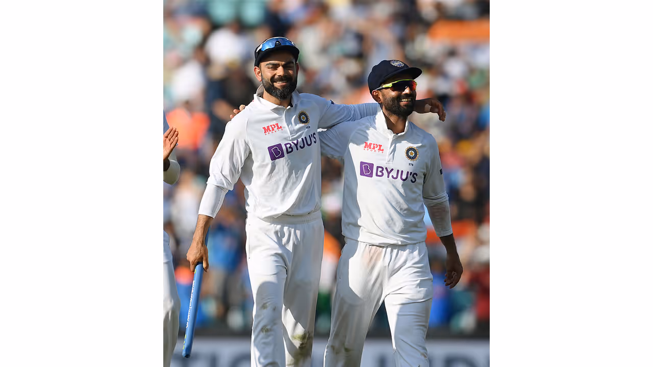 Virat Kohli and Ajinkya Rahane. (Filec Photo: ANI) Virat Kohli and Ajinkya Rahane. (Filec Photo: ANI)