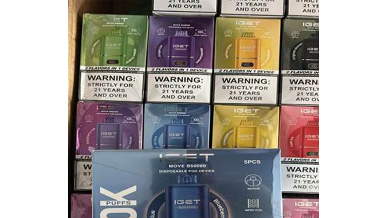 E Cigarettes seized by DRI (Photo/PIB) E Cigarettes seized by DRI (Photo/PIB)