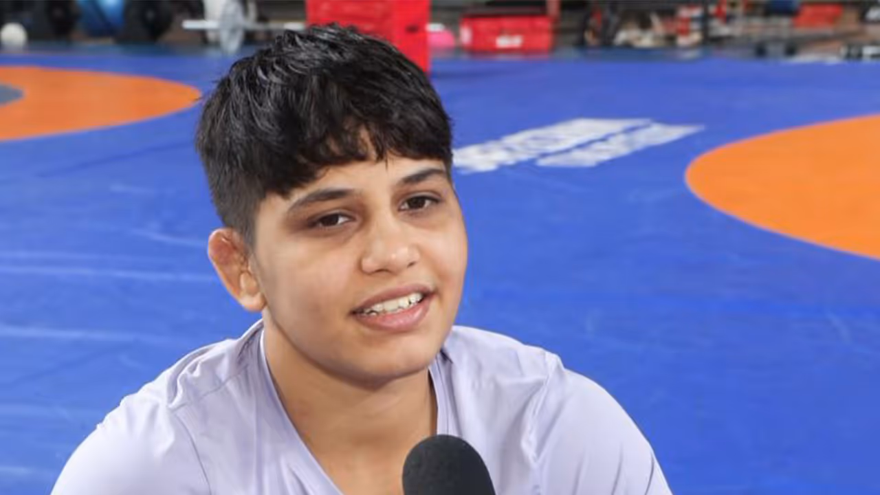 Indian wrestler Antim Panghal (Photo: ANI) Indian wrestler Antim Panghal (Photo: ANI)