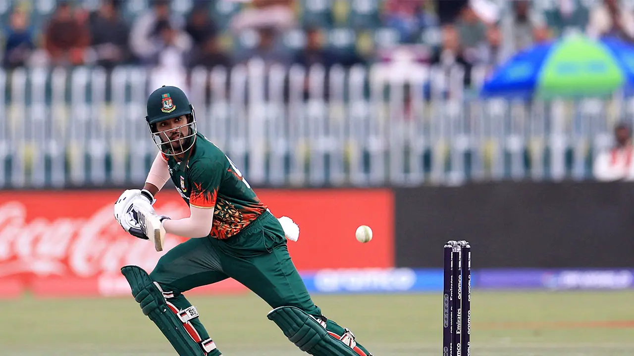 Bangladesh's Najmul Hossain Shanto (Photo: ANI) Bangladesh's Najmul Hossain Shanto (Photo: ANI)