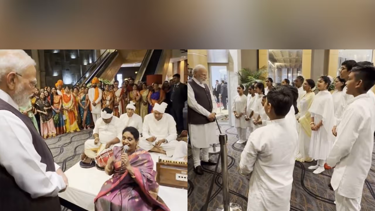 PM Modi witnessing cultural performances in South Africa (Photo/X@NarendraModi)