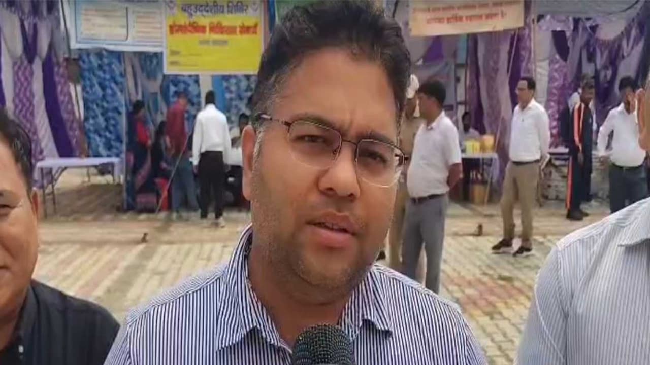 Rudraprayag District Magistrate Vishal Mishra (Photo/ANI) Rudraprayag District Magistrate Vishal Mishra (Photo/ANI)