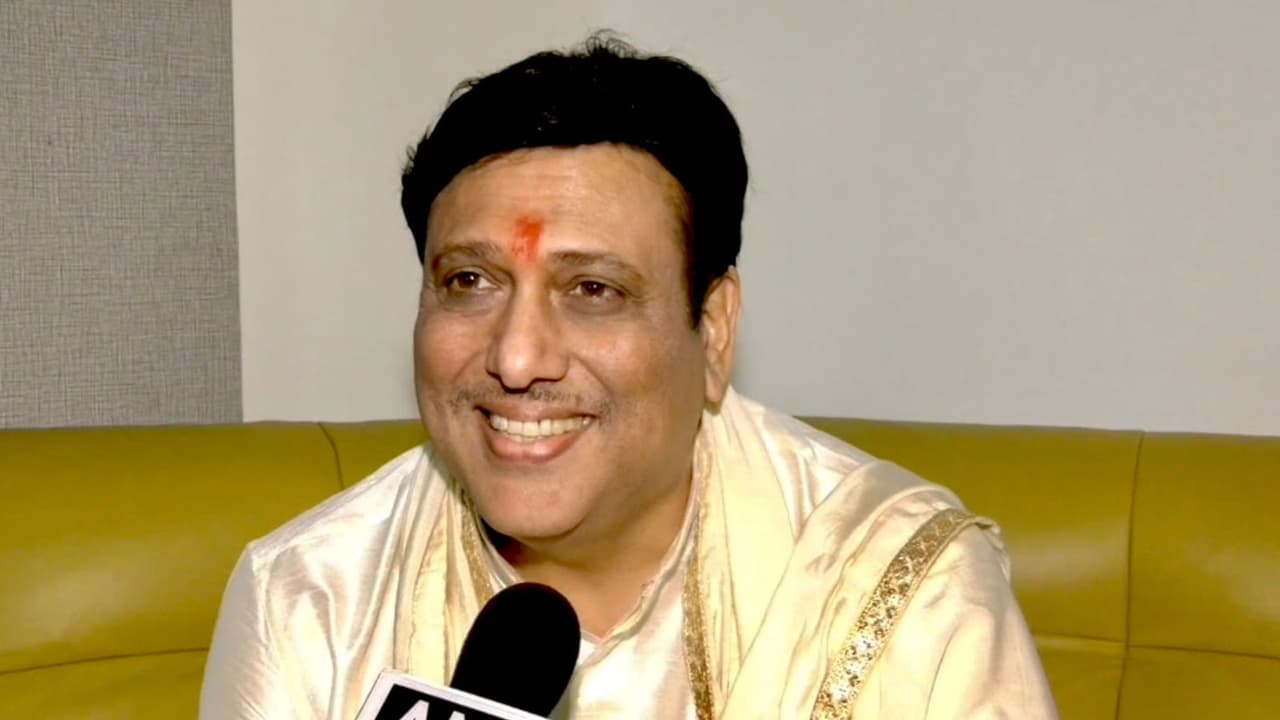Actor Govinda (Photo/ANI) Actor Govinda (Photo/ANI)