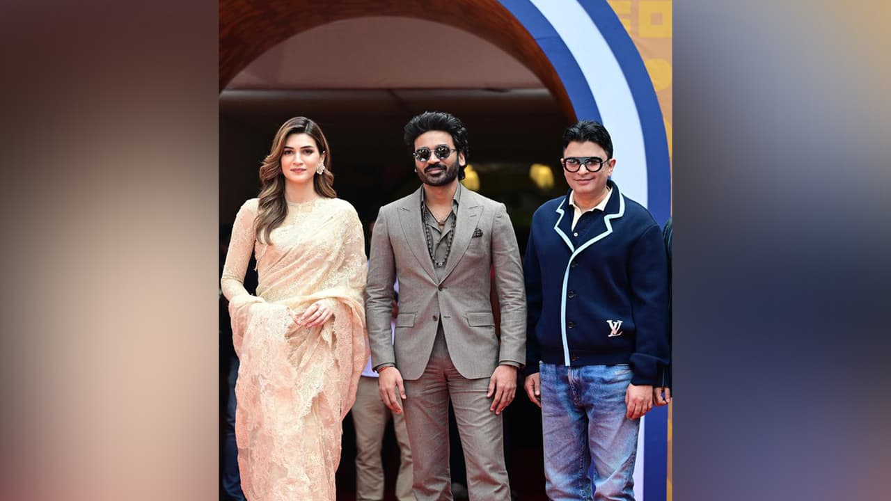 Tere Ishk Mein team at IFFI (Image source: T Series team) Tere Ishk Mein team at IFFI (Image source: T Series team)