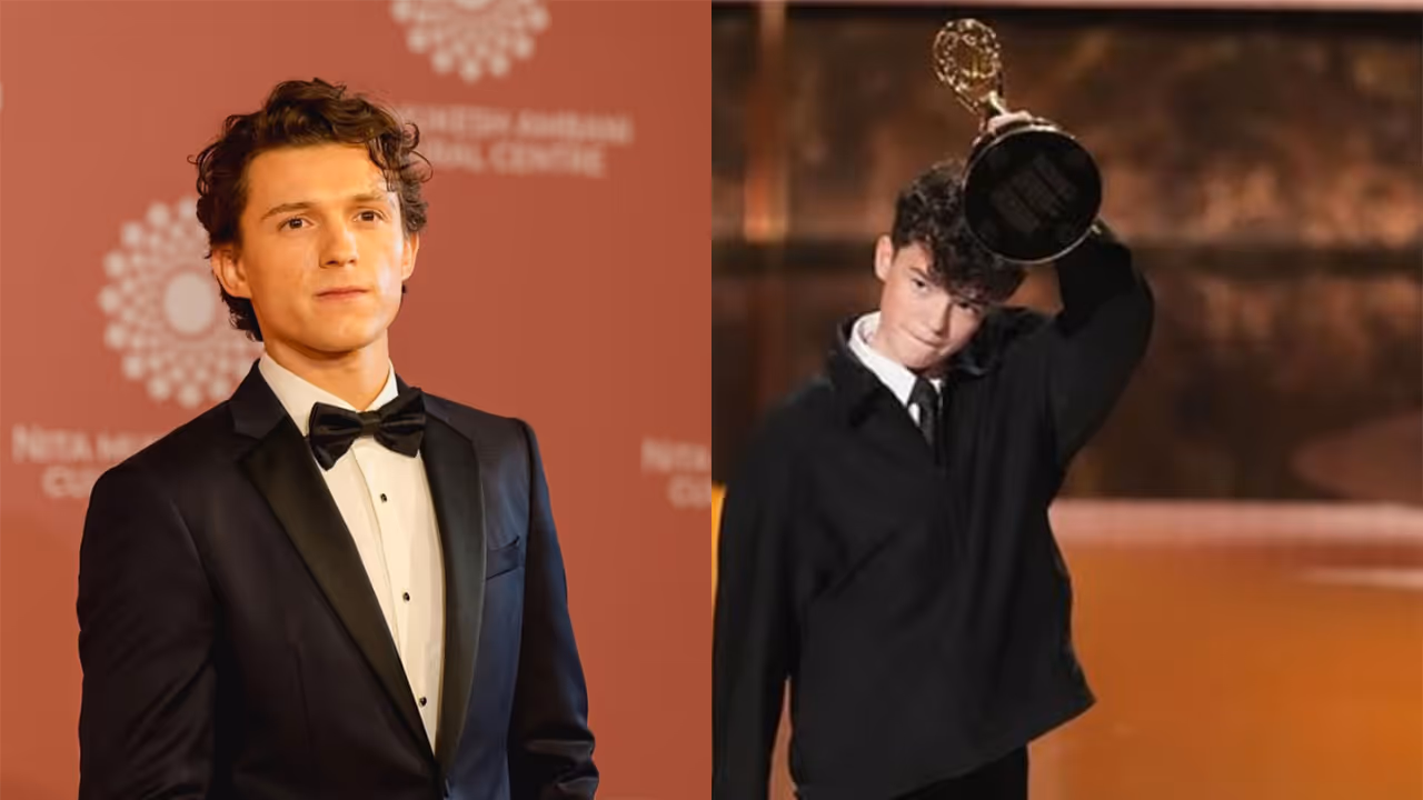 Tom Holland (L) Owen Cooper (R) (Photos/instagram/@@tomholland2013/@@televisionacad) Tom Holland (L) Owen Cooper (R) (Photos/instagram/@@tomholland2013/@@televisionacad)