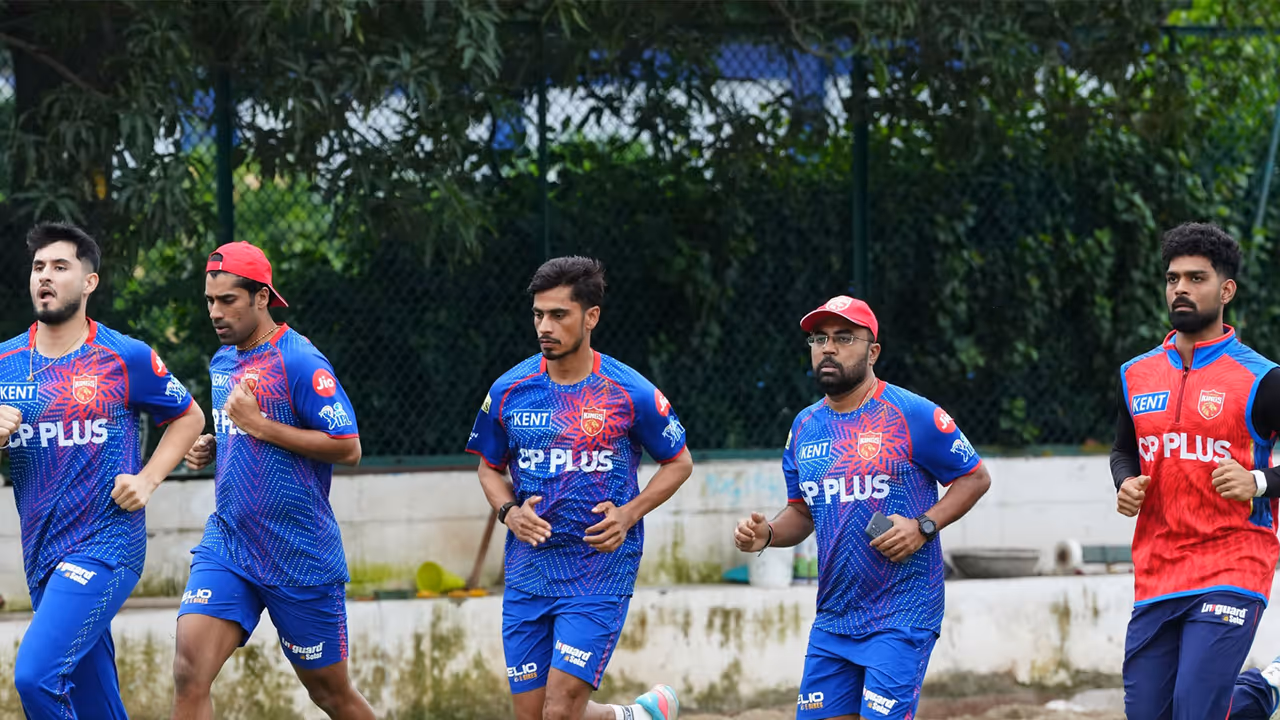 Punjab Kings players in off season camp. (Photo: Punjab Kings) Punjab Kings players in off season camp. (Photo: Punjab Kings)