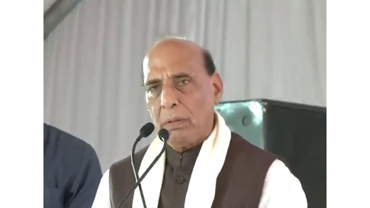 Defence Minister Rajnath Singh (Photo/ANI) Defence Minister Rajnath Singh (Photo/ANI)