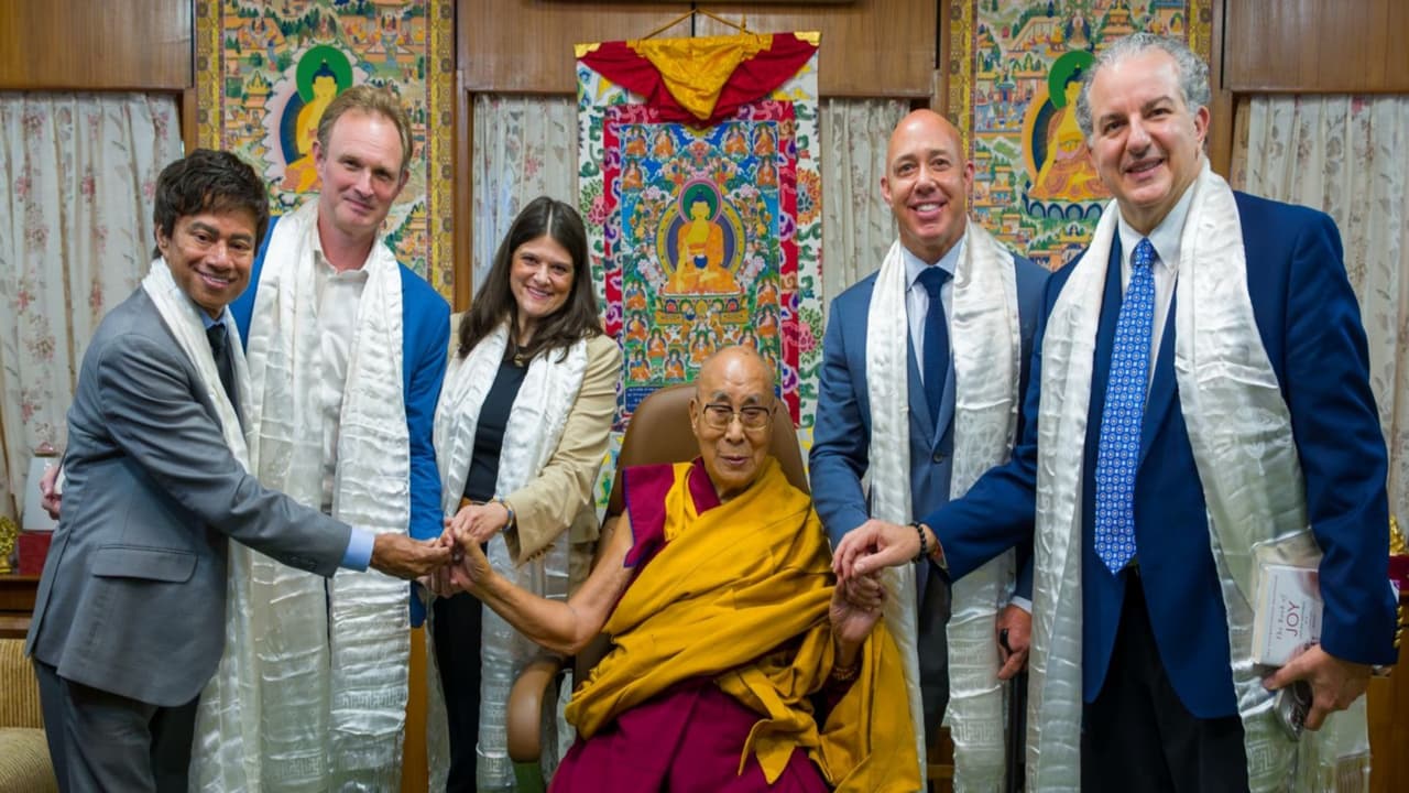 Members of the US Congress met Tibetan spiritual leader the Dalai Lama in Dharamshala (Photo/Department of Information and International relations of CTA) Members of the US Congress met Tibetan spiritual leader the Dalai Lama in Dharamshala (Photo/Department of Information and International relations of CTA)
