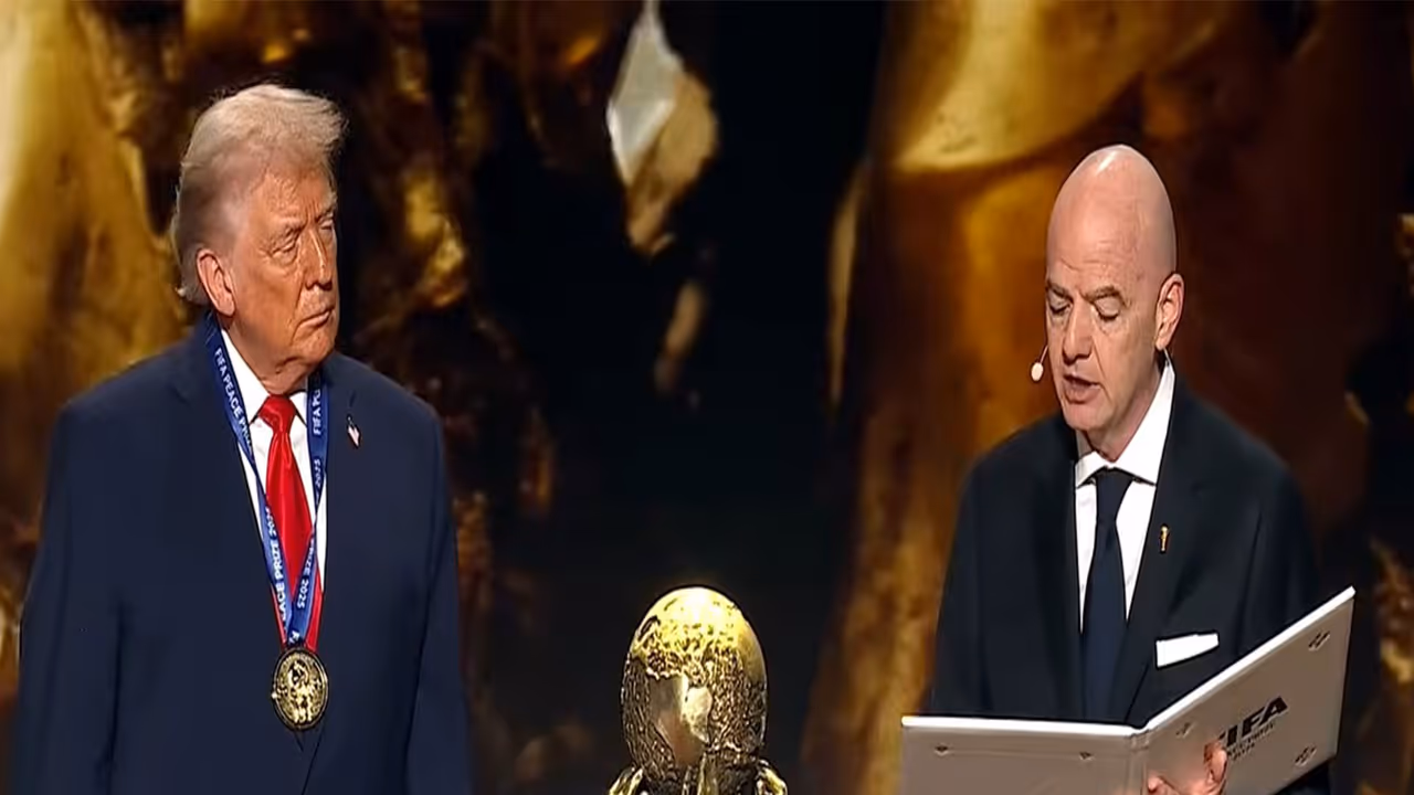 US President Donald Trump and FIFA President Gianni Infantino (Photo/X@WhiteHouse) US President Donald Trump and FIFA President Gianni Infantino (Photo/X@WhiteHouse)