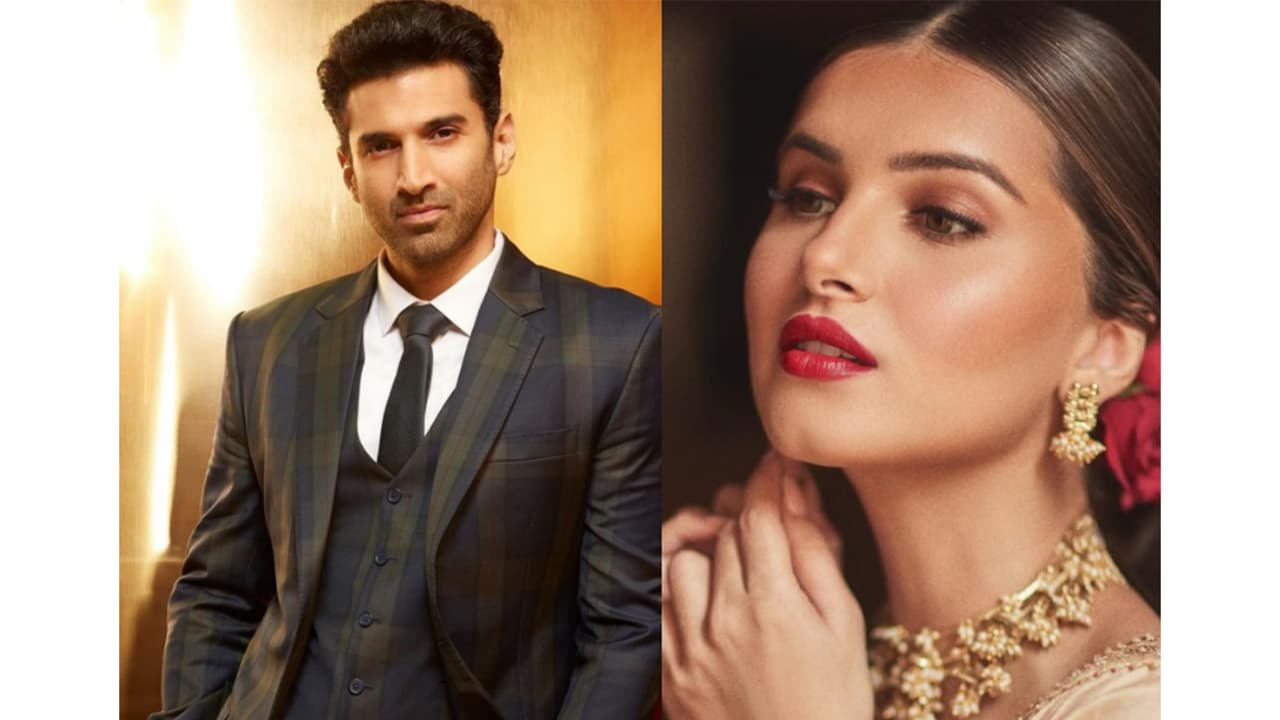 Aditya Roy Kapur and Tara Sutaria (Image source: T Series) Aditya Roy Kapur and Tara Sutaria (Image source: T Series)
