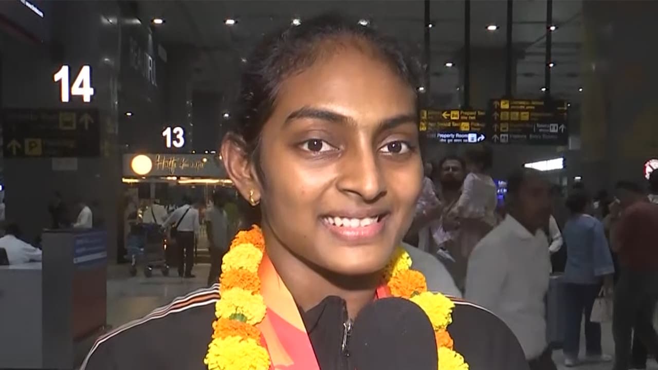 Para badminton player Thulasimathi Murugesan (Photo: ANI) Para badminton player Thulasimathi Murugesan (Photo: ANI)