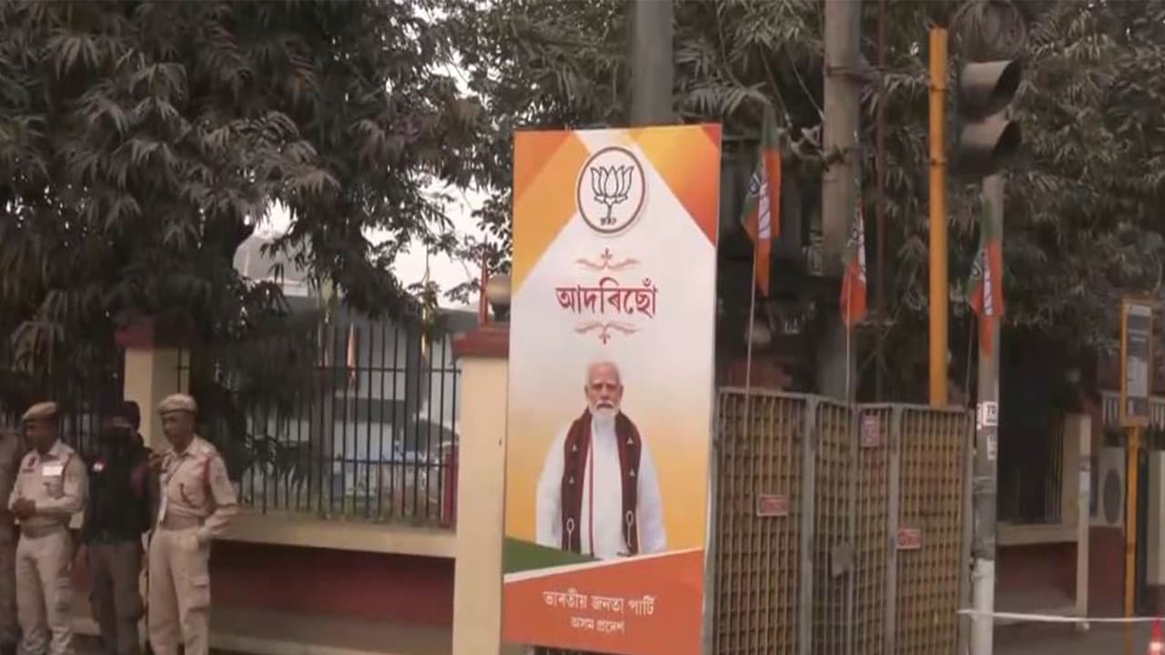 Tight security arrangements in place in Guwahati ahead of Prime Minister Modi’s visit (Photo/ANI) Tight security arrangements in place in Guwahati ahead of Prime Minister Modi’s visit (Photo/ANI)