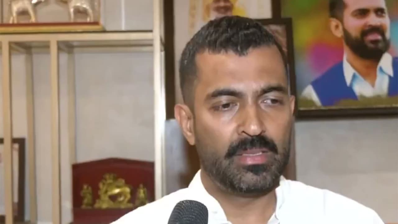 Congress MLA Mantar Gowda (Photo/ANI) Congress MLA Mantar Gowda (Photo/ANI)