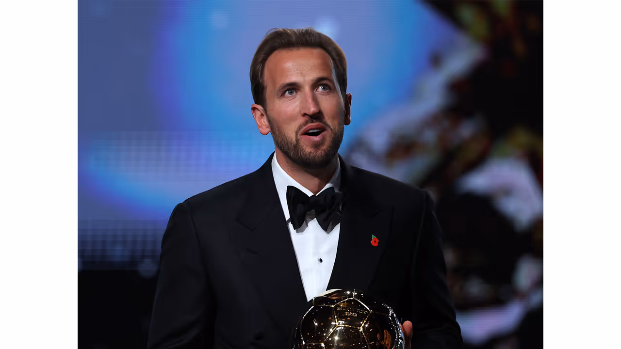 Harry Kane with 2026 Men's Ballon d'Or title (Photo: X/@FCBayernEN) Harry Kane with 2026 Men's Ballon d'Or title (Photo: X/@FCBayernEN)