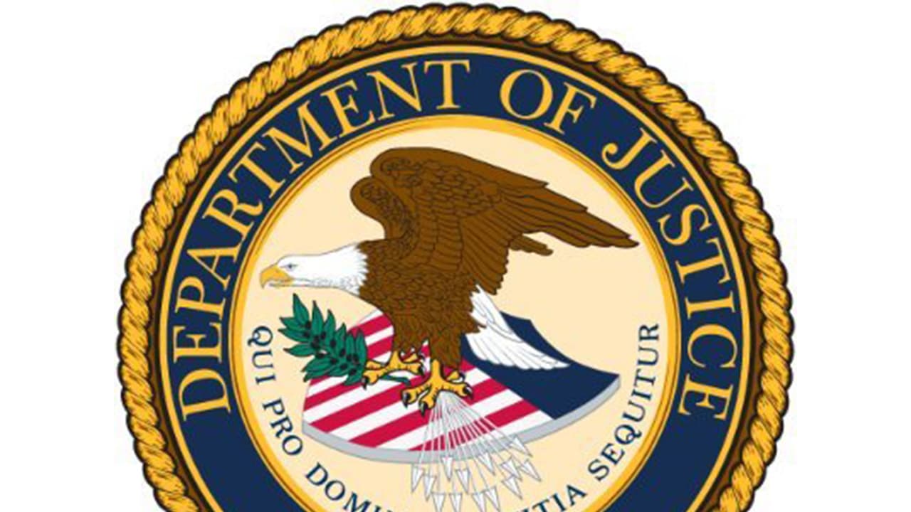 Logo of US DOJ(Photo/@TheJusticeDept) Logo of US DOJ(Photo/@TheJusticeDept)