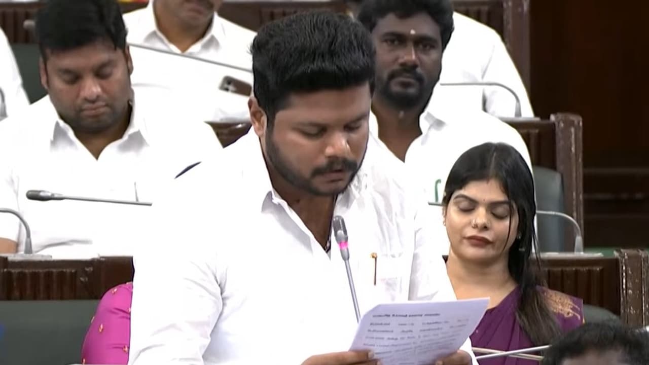 Tamil Nadu Labour Welfare and Skill Development Minister J Mohamed Parvez (Photo/Tamil Nadu Assembly) Tamil Nadu Labour Welfare and Skill Development Minister J Mohamed Parvez (Photo/Tamil Nadu Assembly)
