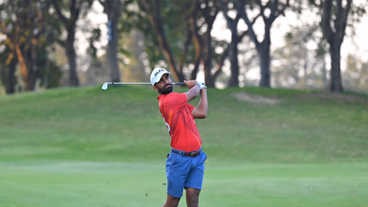 Shubham Jaglan. (Photo: PGTI) Shubham Jaglan. (Photo: PGTI)