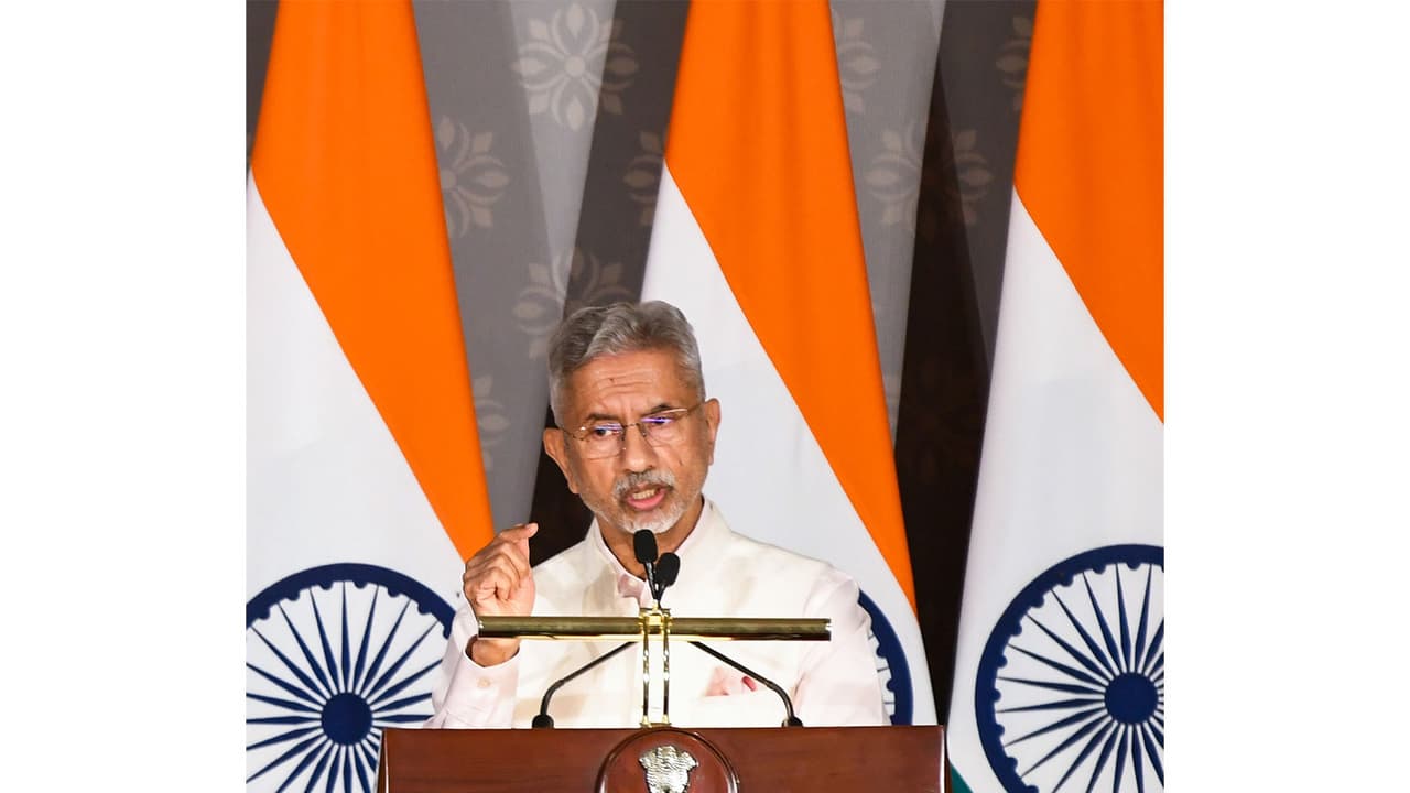 External Affairs Minister S Jaishankar (File photo/ANI) External Affairs Minister S Jaishankar (File photo/ANI)