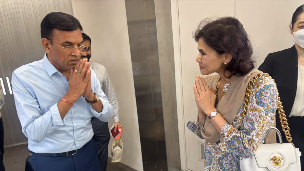 Mansukh Mandaviya. (Photo:X/@IndianEmbTokyo) Mansukh Mandaviya. (Photo:X/@IndianEmbTokyo)