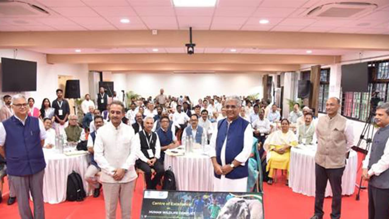 Union Environment Minister Bhupender Yadav inaugurates Centre of Excellence on Human Wildlife Conflict (Photo/PIB) Union Environment Minister Bhupender Yadav inaugurates Centre of Excellence on Human Wildlife Conflict (Photo/PIB)
