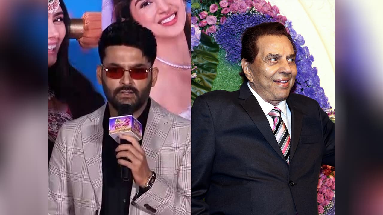 Kapil Sharma , legendary star Dharmendra (Image source/ANI)