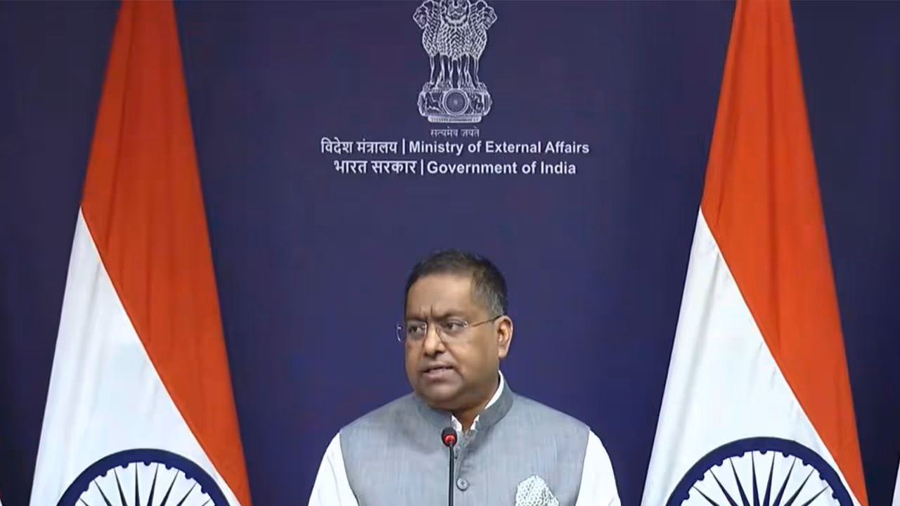 Ministry of External Affairs Spokesperson Randhir Jaiswal (Photo/Youtube@MEAIndia) Ministry of External Affairs Spokesperson Randhir Jaiswal (Photo/Youtube@MEAIndia)