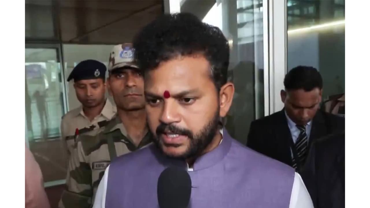 Union Civil Aviation Minister Ram Mohan Naidu (Photo/ANI) Union Civil Aviation Minister Ram Mohan Naidu (Photo/ANI)