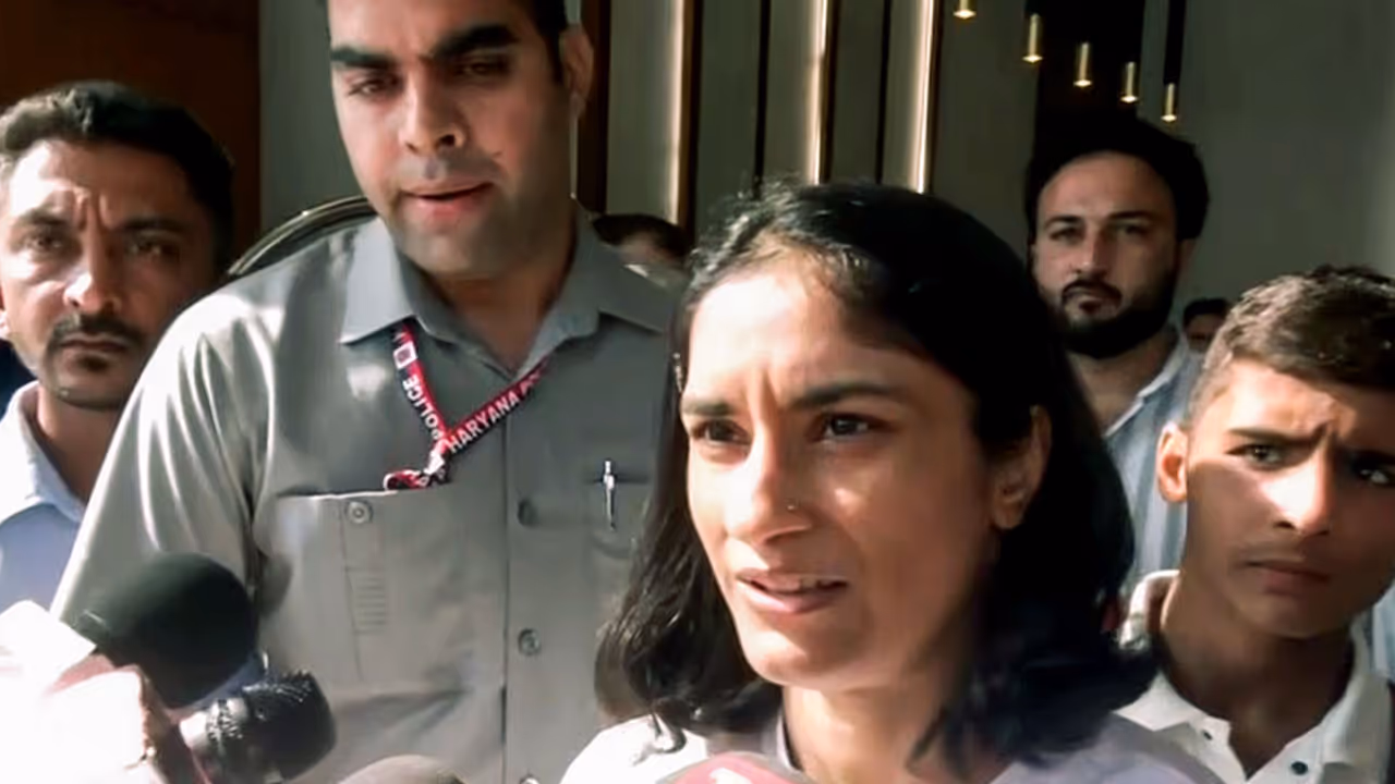 Congress MLA and former Olympian Vinesh Phogat (File Photo/ANI) Congress MLA and former Olympian Vinesh Phogat (File Photo/ANI)