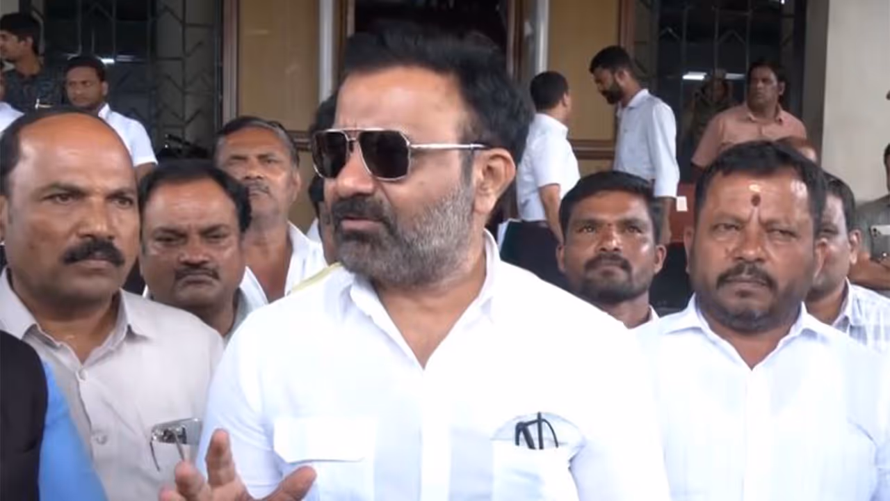 Minister of Labour Department of Karnataka, Santosh Lad (Photo/ANI)