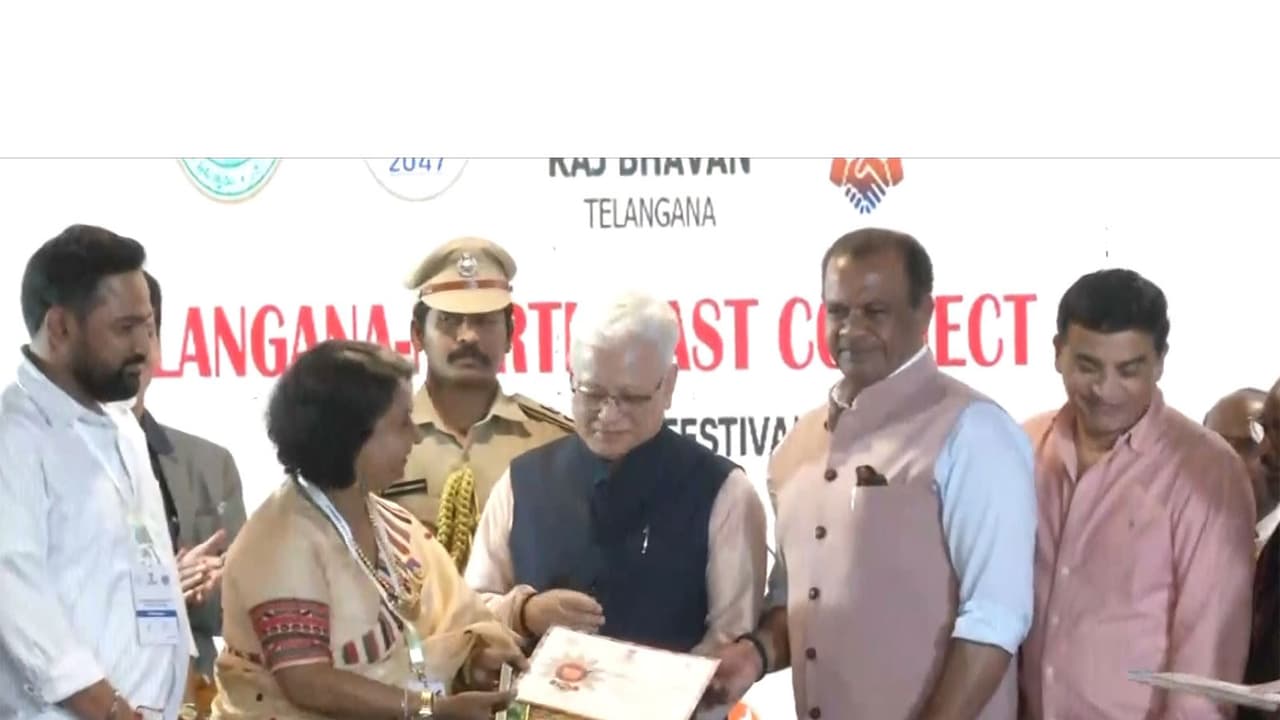 Telangana North East Connect film festival (Image source/ANI) 