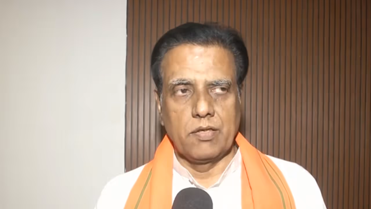 Telangana BJP Chief Spokesperson NV Subhash (Photo/ANI) Telangana BJP Chief Spokesperson NV Subhash (Photo/ANI)