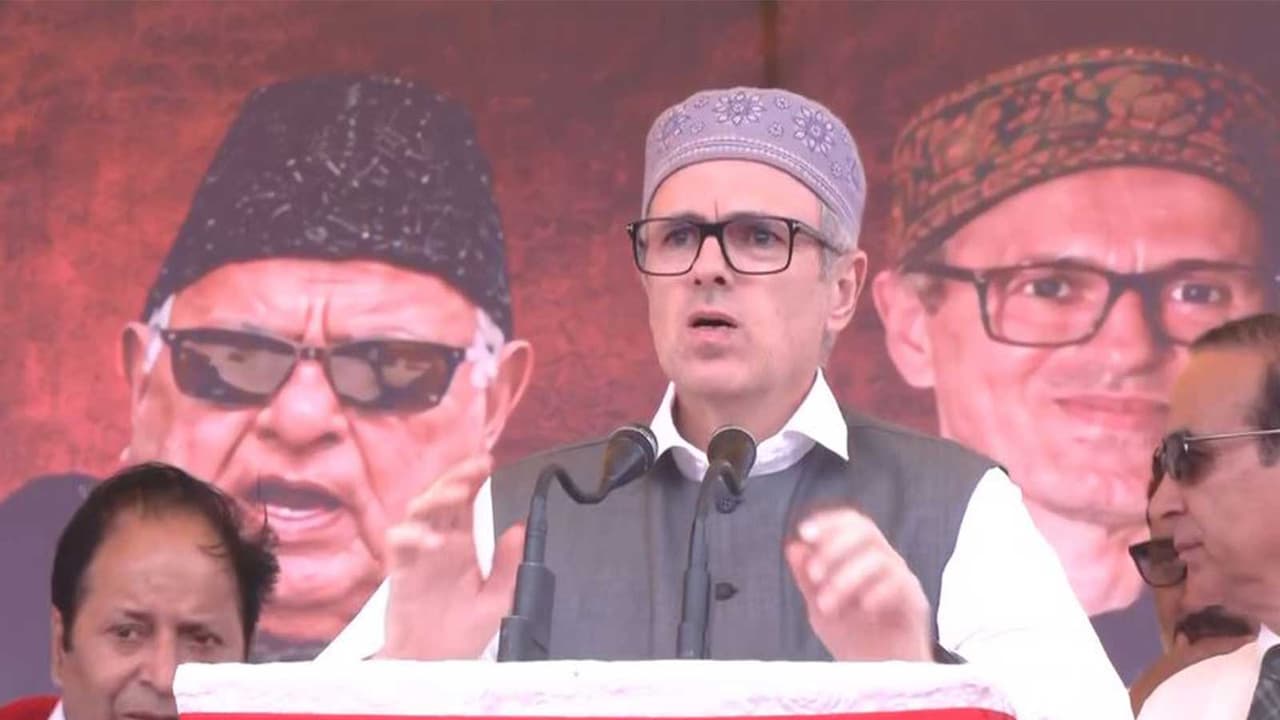 Jammu and Kashmir Chief Minister Omar Abdullah (File Photo/ANI) Jammu and Kashmir Chief Minister Omar Abdullah (File Photo/ANI)