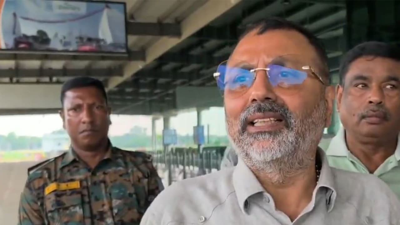 BJP Lok Sabha MP Nishikant Dubey (Photo/ANI) BJP Lok Sabha MP Nishikant Dubey (Photo/ANI)