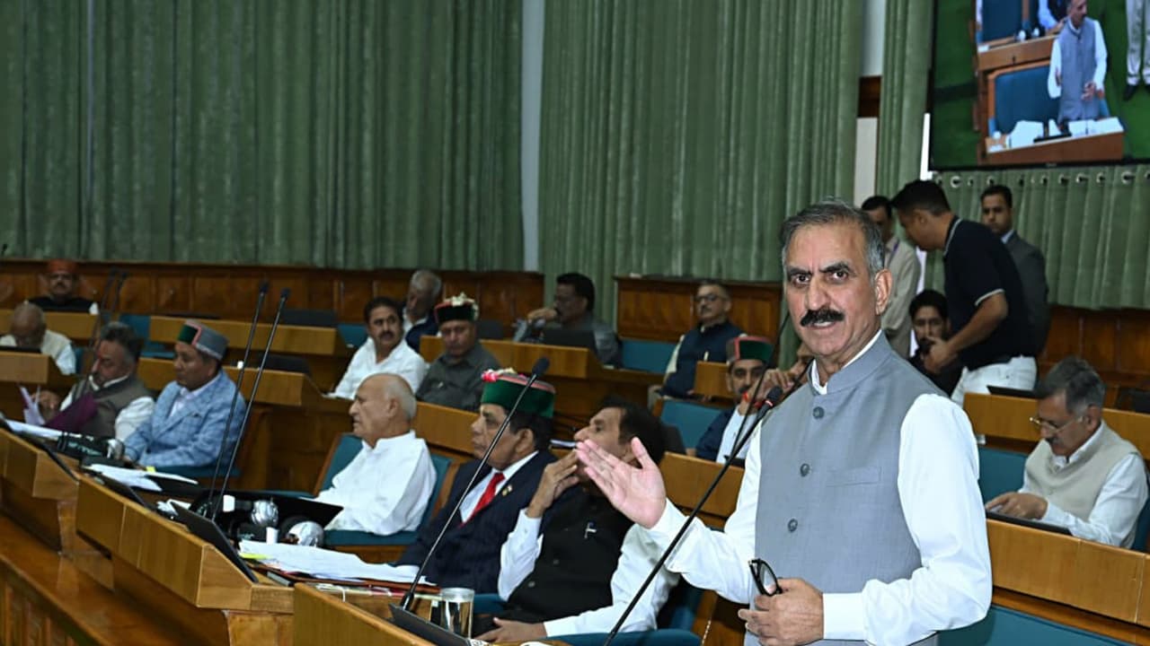 HP CM Sukhvinder Singh Sukhu (File photo/ ANI) HP CM Sukhvinder Singh Sukhu (File photo/ ANI)